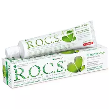 R.O.C.S. Зубная паста "Двойная мята", 74 гр