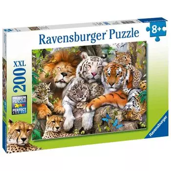 Ravensburger Пазл "Сон больших кошек", 200 элементов