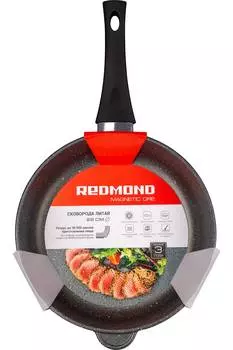 REDMOND Сковорода индукционная Magnetic ore 28 см с ручкой soft-touch, RFP-A2810I