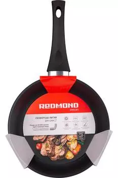 REDMOND Сковорода литая Profi 24 см с ручкой soft-touch, RFP-A2410