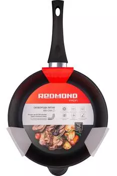 REDMOND Сковорода литая Profi 28 см с ручкой soft-touch, RFP-A2812