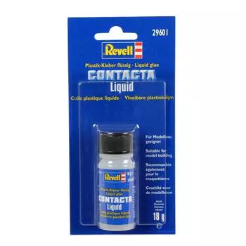 Revell Клей для сборных моделей в блистере Contacta Liqiud, 10x13 г
