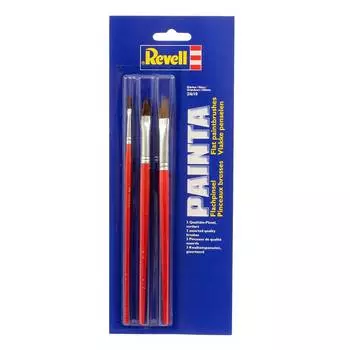 Revell Набор плоских кисточек, 3 шт.