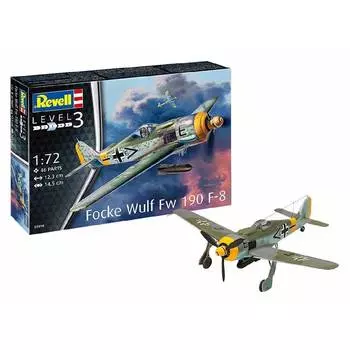 Revell Сборная модель самолета Focke Wulf Fw190 F-8, 1:72