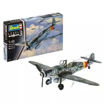 Revell Сборная модель самолета Мессершмитт Bf.109 G-10, 1:48