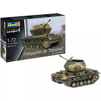 Revell Сборная модель САУ Flakpanzer III «Ostwind», 1:72