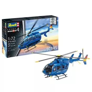 Revell Сборная модель Транспортный вертолёт Eurocopter EC 145 Builders Choice, 1:72