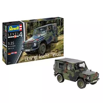 Revell Сборная модель военного автомобиля Lkw gl leicht «Wolf», 1:35