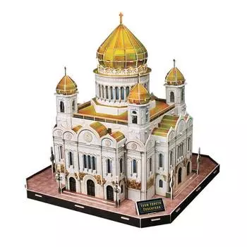 Rezark 3D Пазл "Храм Христа Спасителя", 127 элементов