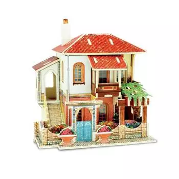 Rezark 3D Пазл Серия Домики Турции "Таунхаус", 33 элемента