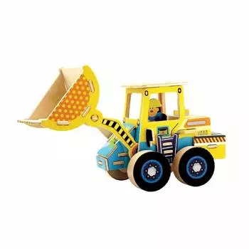 Rezark 3D Пазл Серия Дорожно-строительная техника "Грузоподъемник", 44 элемента