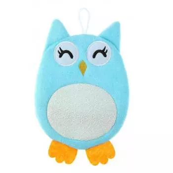 Roxy-kids Мочалка-рукавичка махровая Baby Owl