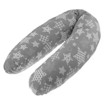 Roxy-kids Подушка для беременных и кормящих "Звезды", наполнитель холлофайбер