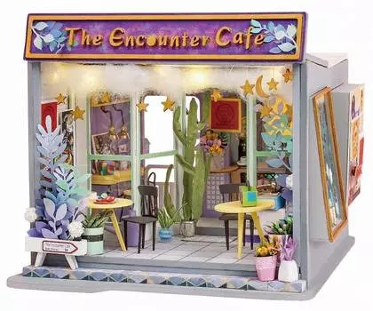 Румбокс ROBOTIME TD02W Кафе для встреч