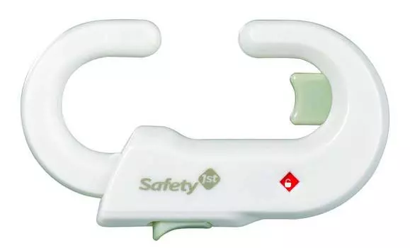 Safety 1st Блокиратор открывания распашной дверцы шкафа - 39094760 (белый)