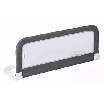 Safety 1st Складной защитный барьер для детской кроватки, 66-101 см, белый/серый