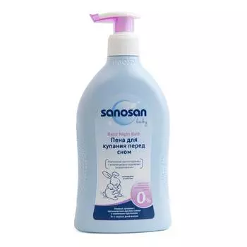 Sanosan Пена для купания Перед cном, 400 мл