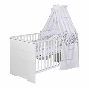 Schardt Детская кровать-трансформер Maxx White, 70x140 см, белая