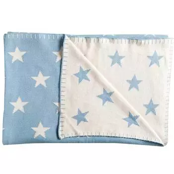 Schardt Детский плед Big Star 95х120 см, голубой