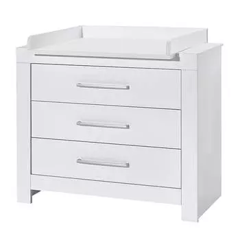 Schardt Пеленальный комод Nordic White, белый