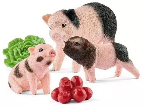 SCHLEICH "Мама свинья с поросятами 42422"