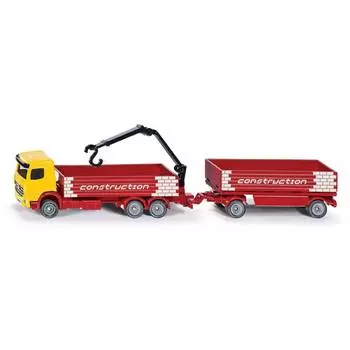 Siku Грузовик с прицепом для строительных материалов