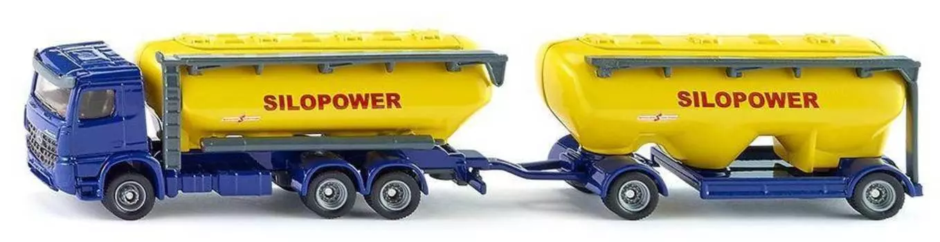 SIKU "Грузовик Mercedes с прицепом для комбикорма 1:87 1809"