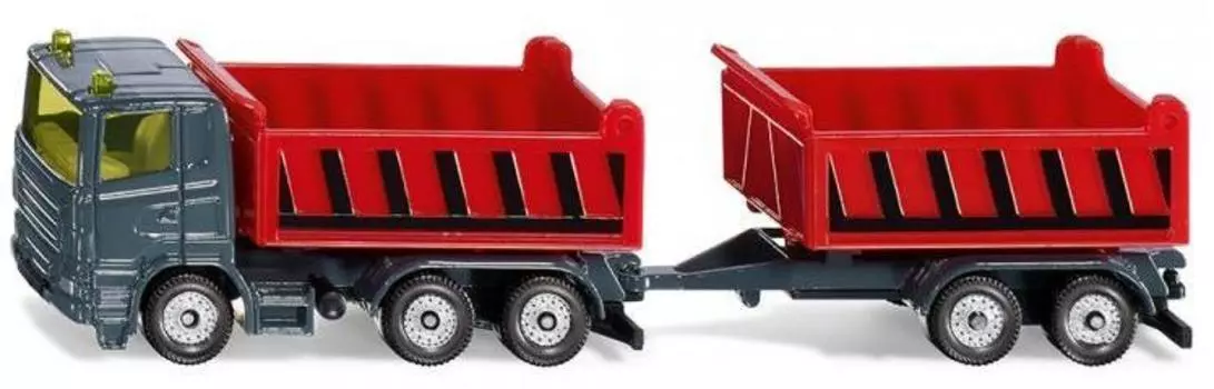 SIKU "Самосвал с прицепом" - машинка