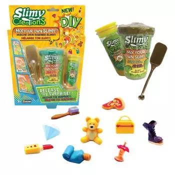 Slimy Набор для создания слайма с игрушкой, золотой