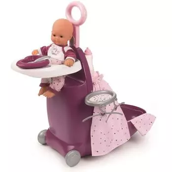 Smoby Baby Nurse Набор для кормления и сна пупса, в чемодане