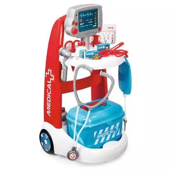 Smoby Детская электронная медицинская тележка