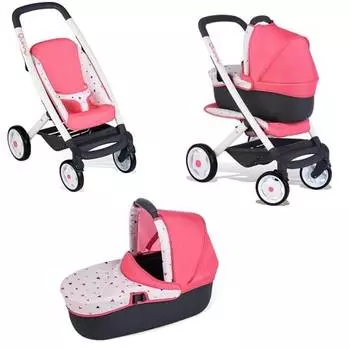 Smoby Коляска-трансформер для кукол 3 в 1 MC&amp;Quinny