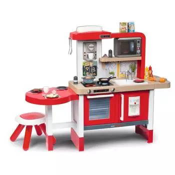 Smoby Растущая кухня Tefal Evolutive с водой и СВЧ, пузырьки, 43 аксессуара