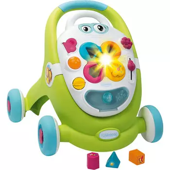Smoby Развивающая каталка Ходунки Cotoons, светящаяся со звуком