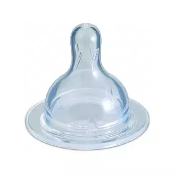 Соска для бутылочек с широким горлом Canpol EasyStart силиконовая, 1 шт, 21/723, для каши