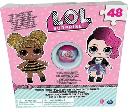 L.O.L. Surprise! "Пазл c сюрпризом 98470-LOL", 48 элементов
