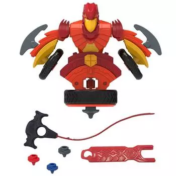 Spin Racers Волчок-трансформер "Огнедышащий", 2в1