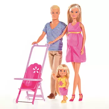 STEFFI кукольный набор Семья, 5733200