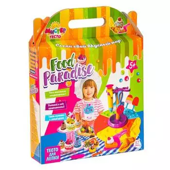 STRATEG Масса для лепки мистер тесто food paradise
