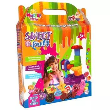 STRATEG Масса для лепки мистер тесто Sweet party