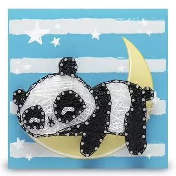 String art lab Набор для творчества в технике string art "Панда" П008