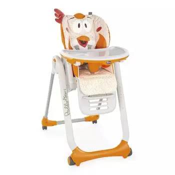 Стульчик для кормления Chicco Polly 2Start Fancy Chicken
