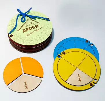 Ступеньки творчества Игра "Дроби"