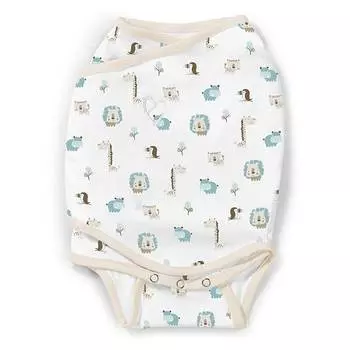 Summer Infant Конверт для пеленания Swaddleme Kicksie, размер S, джунгли