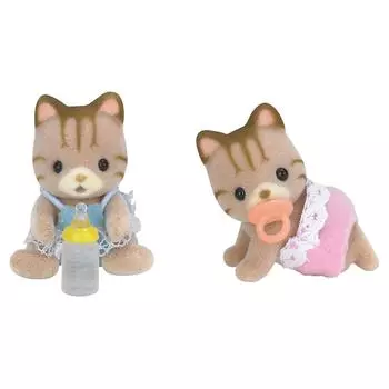 Sylvanian Families набор "Полосатые котята-двойняшки"