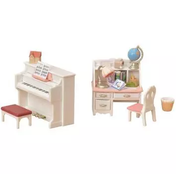 Sylvanian Families Набор "Рабочий стол и пианино"