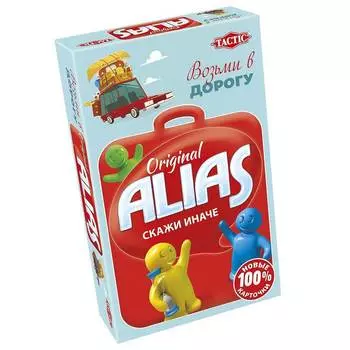 TACTIC Настольная игра Alias, компактная