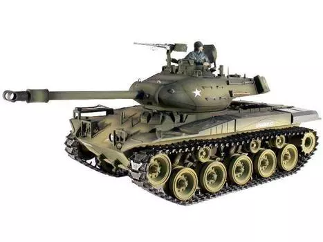 Taigen Радиоуправляемый танк M41A3 Bulldog (США) PRO, 1/16, 2.4G