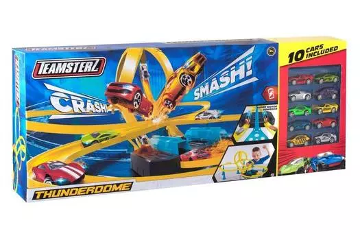 Teamsterz многоуровневый автотрек "Гром", с машинками, 1416444.00