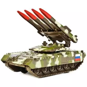 ТЕХНОПАРК Танк инерционный с ракетной установкой 12 см